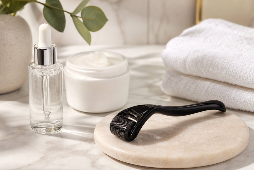 How to Use a Derma Roller at Home: A Beginner-Friendly Guide